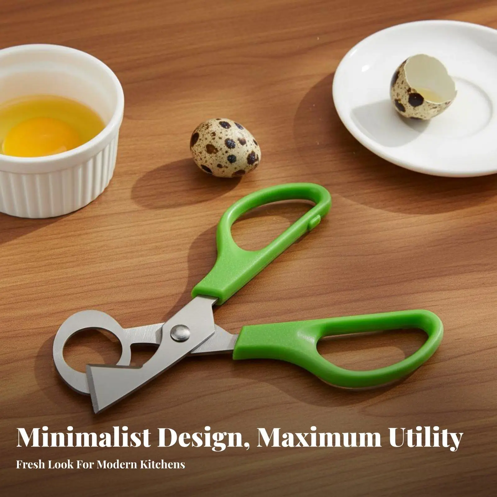 Quail Egg Opener Stainless Steel Egg Scissors Cracker Shell Cutter Clipper Easy Open Kitchen Gadget for Home Restaurant Catering