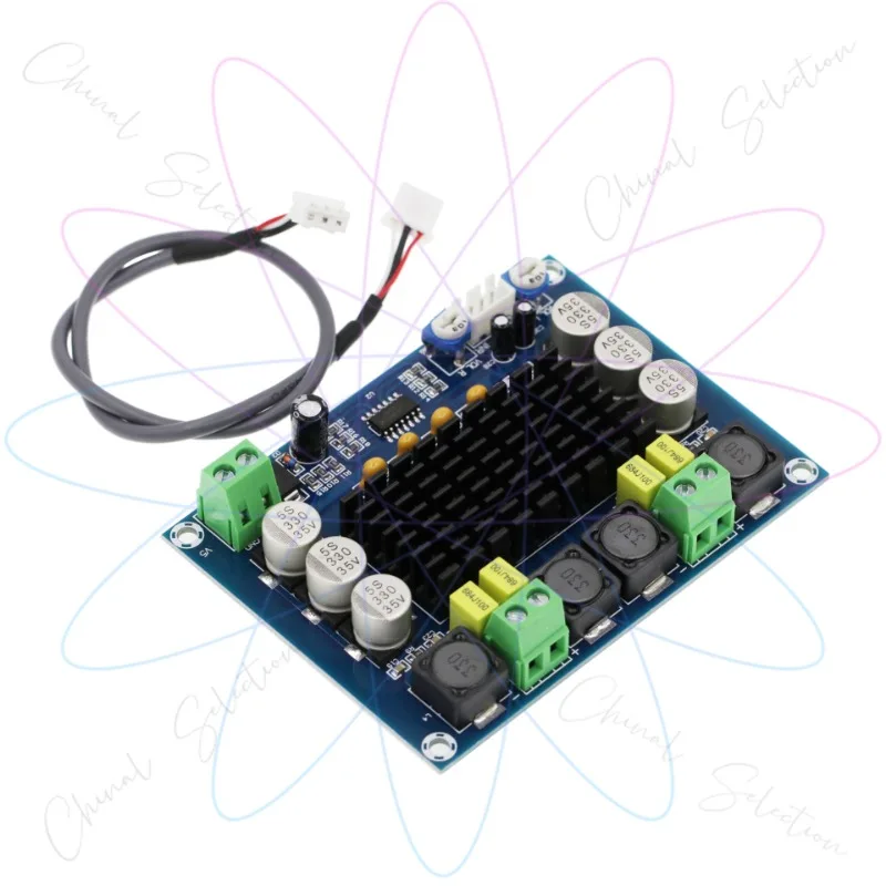 XH-M543 High-power Digital Power Amplifier Board TPA3116D2 Audio Amplifier Module, Two-channel 2 * 120W