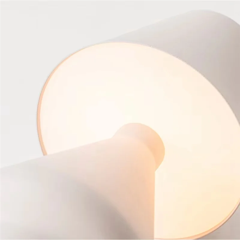 TKOH-Table Lamp Rechargeable Decorative Iron Desk Lamp Home Indoor Bedroom Restaurant Bar LED Table Lamp