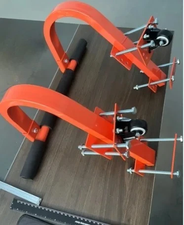 A variety of straight ladder hooks, ladder stabilizers Ladder Stabilizers