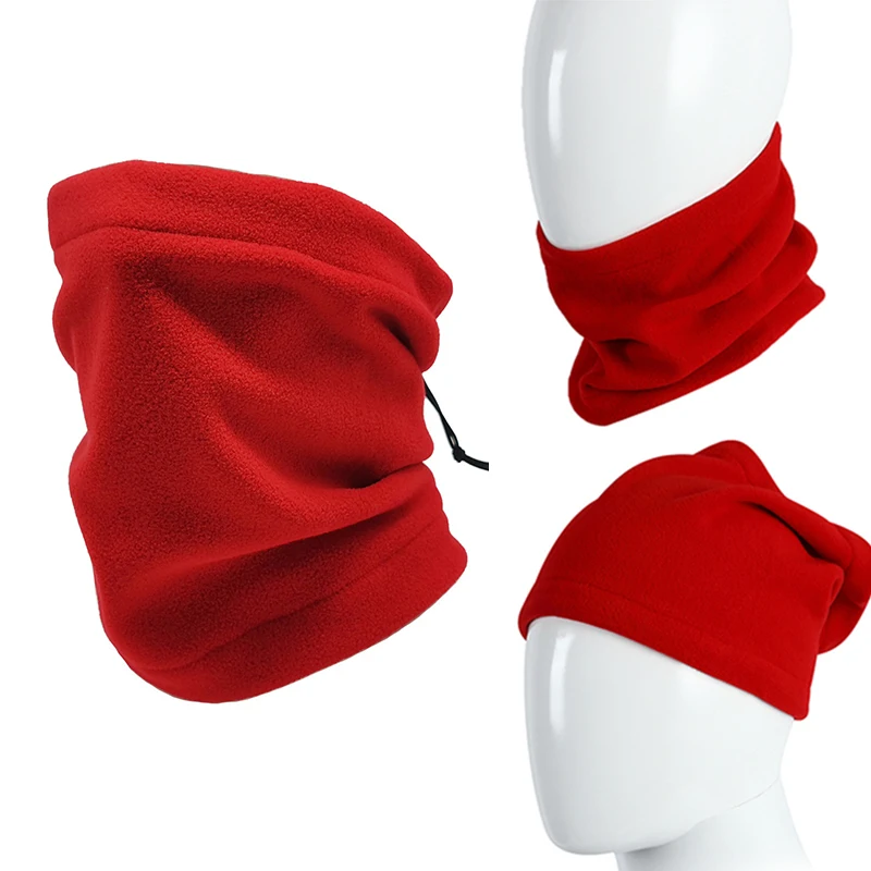 Унисекс флисовая бандана для шеи, теплая зимняя ветрозащитная женская и мужская велосипедная беговая трубка, шарфы для мягкого покрытия на половину лица