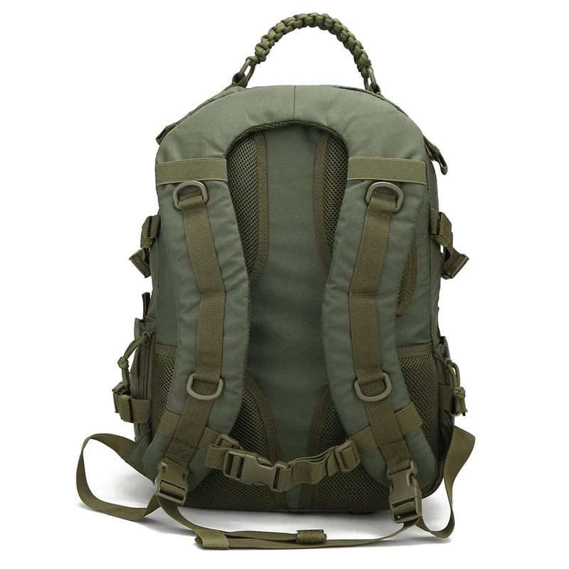 Mochila de deportes al aire libre para hombre, bolsa impermeable para acampar, senderismo, espalda suave, gran capacidad de 35 litros, MOLLE