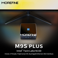 MOREFINE Mini Pc Windows11Pro 12th Gen AlderLake N100 150(Up to 3.6GHz) Office PC Desktop Computers Laptop Pc Gamer WiFi6 BT5.2