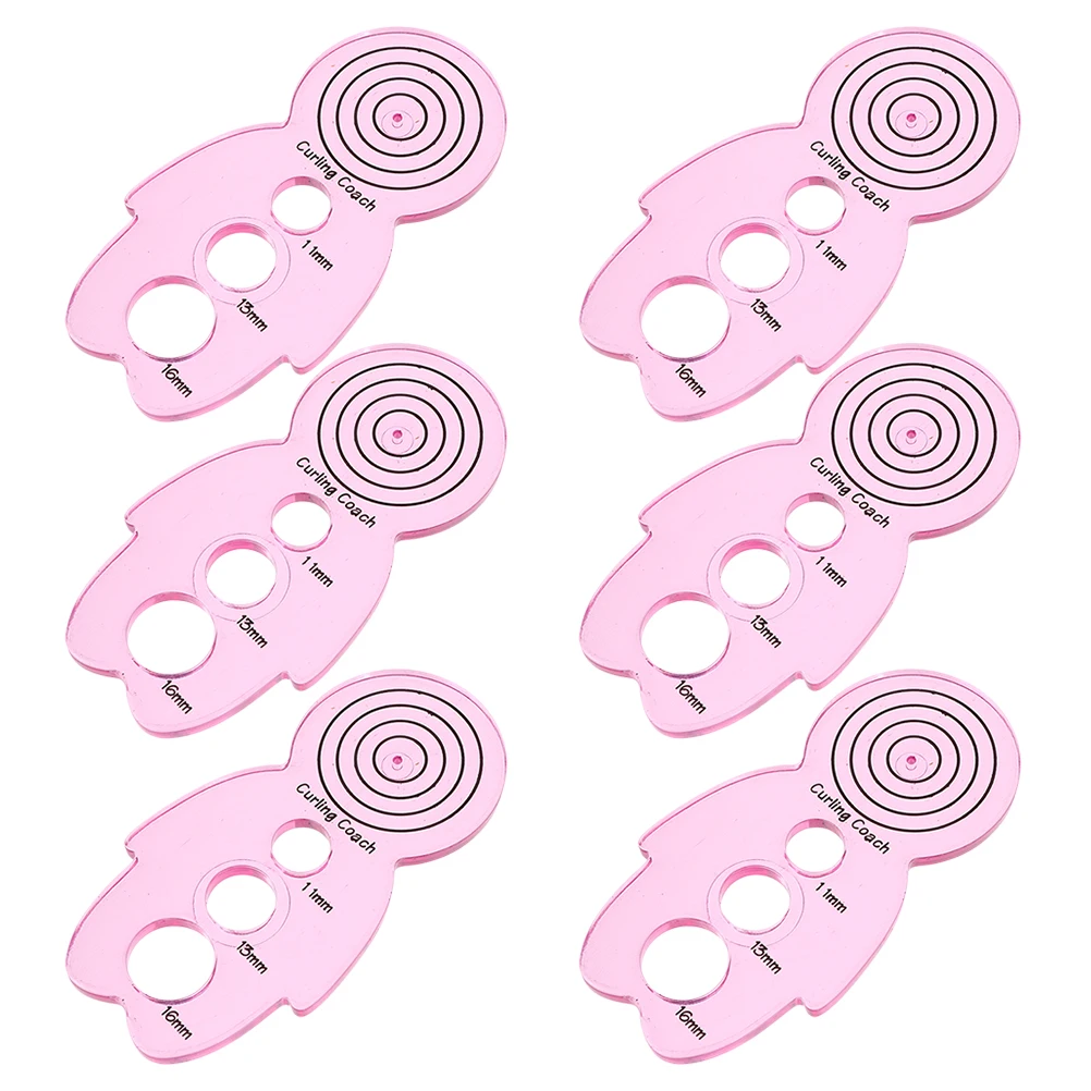 

6 Pcs Tools Set Durable Plastic DIY H work Crafts Greeting Cards Paper Paper Quilling Tool Rolling Tool