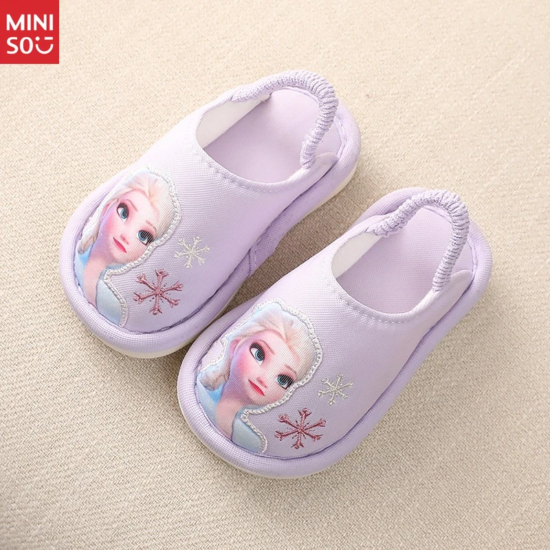 أحذية ديزني فروزن إلسا الشتوية | أحذية دافئة مضادة للانزلاق للفتيات الصغيرات | مشوا لأول مرة من القطيفة #3