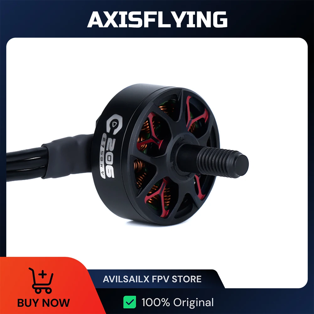 

Axisflying C206 C2006 2750KV MANTA 3.6 inch for FPV Brushless Motor