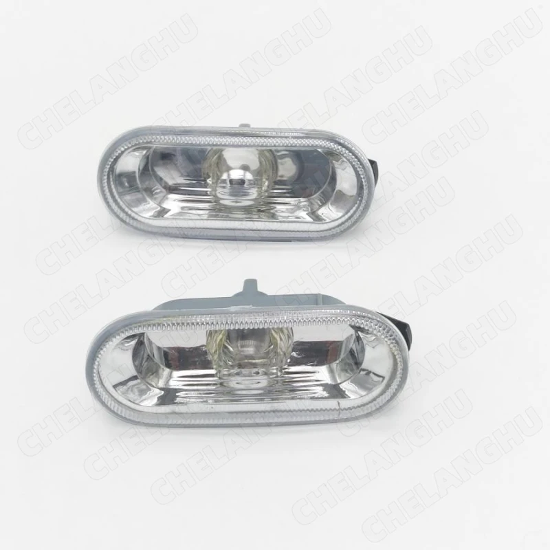 2pcs For SEAT Ibiza 2002 2003 2004 2005 Car-Styling Side Marker Turn Signal Light Lamp Repeater No Bulbs 1J0949117