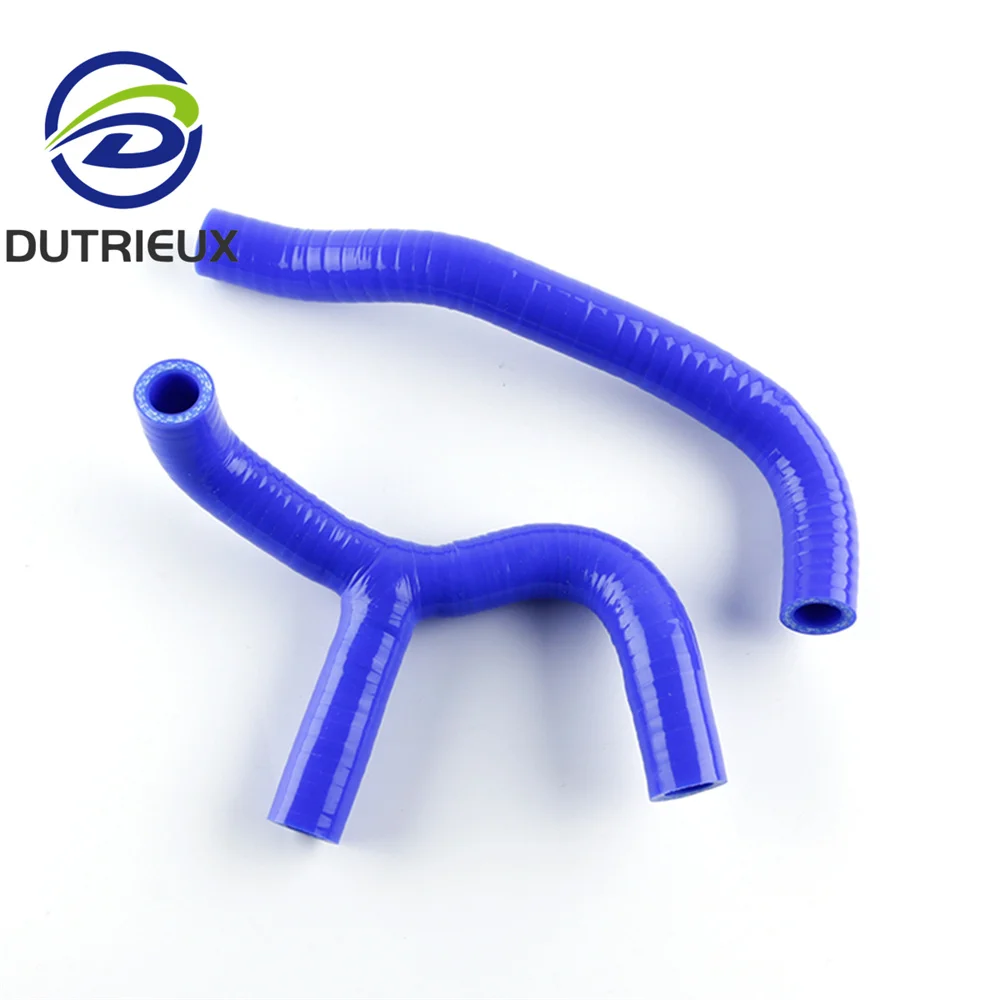 For KTM 65SX 65 SX 2009-2011 2010 Silicone Radiator Coolant Pipe Hose Y Pipe 2 pieces