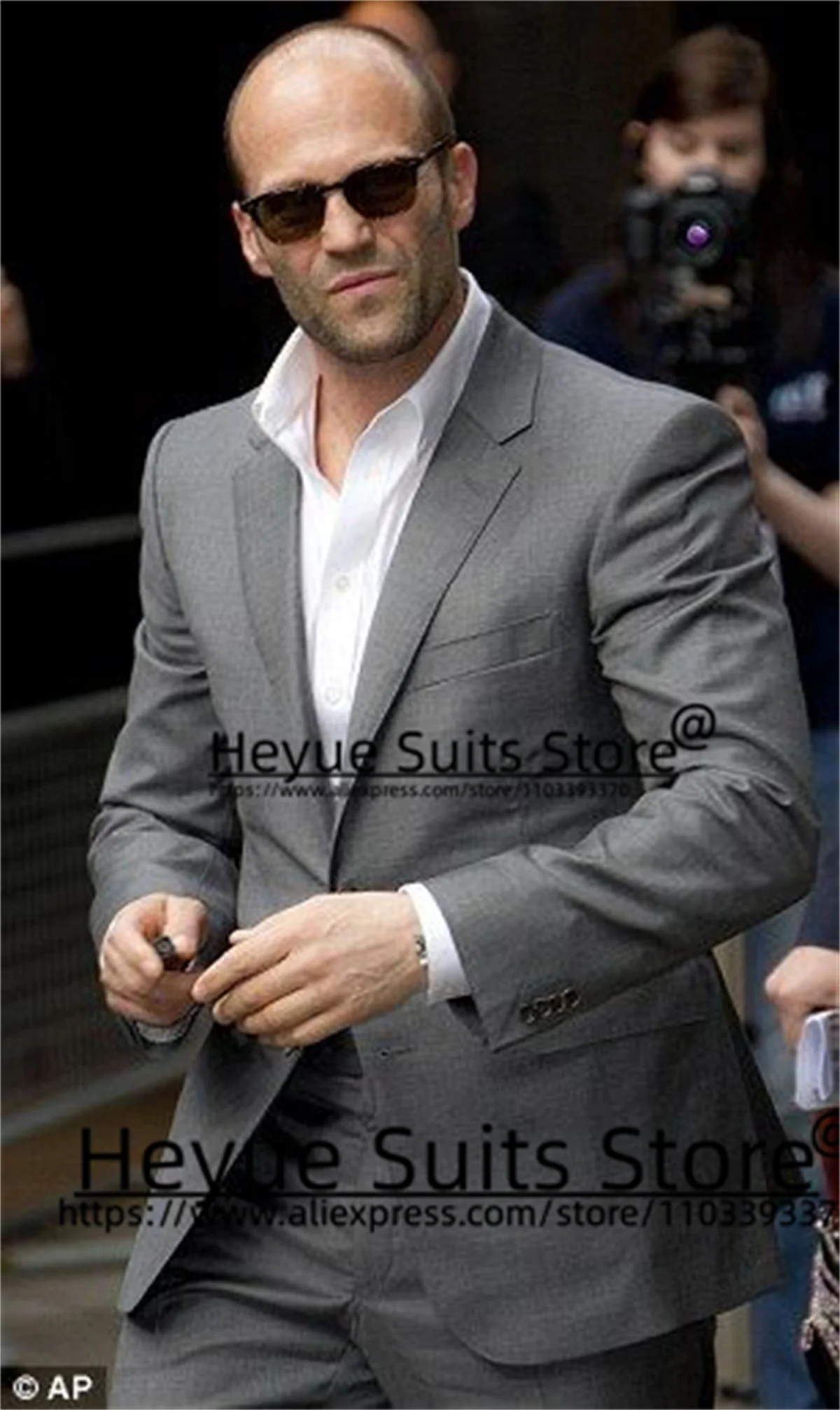 Dark Grey Flax Business Men Suits Slim Fit Wedding Groom Formal Tuxedos Prom 2 Pieces Sets Classic Male Blazer Trajes De Hombre