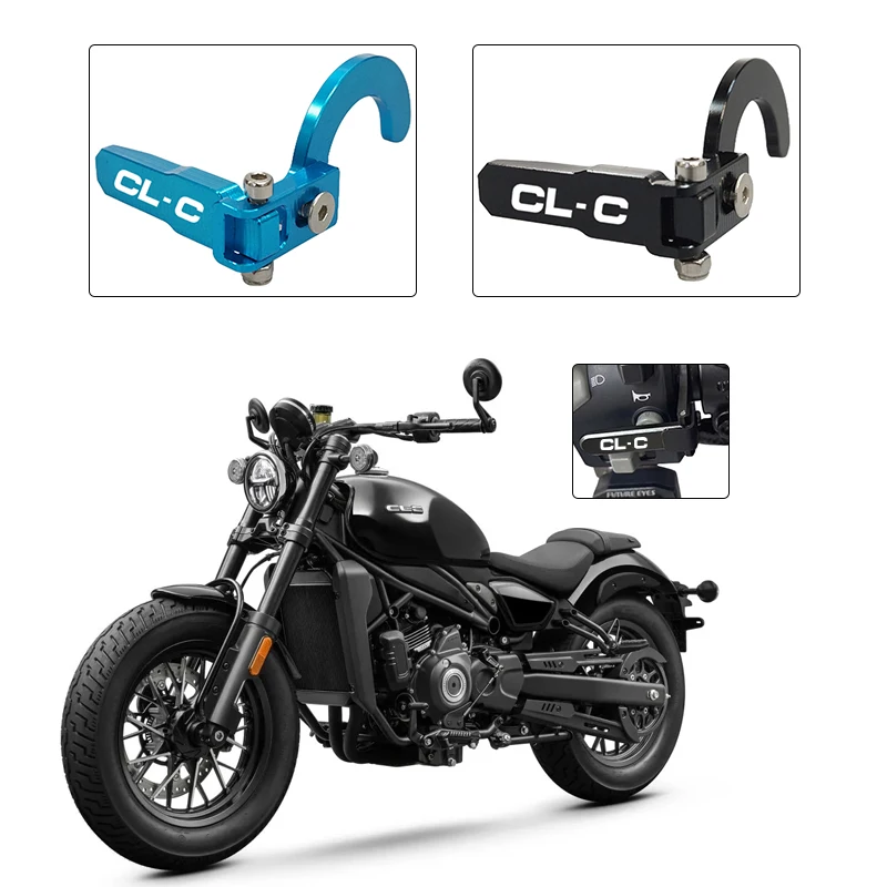 ل CFMOTO CF MOTO 250 CL-C 250 250CL-C CLC250 CF250CLC 2022-2025 دراجة نارية الملحقات القرن التبديل زر تمديد قوس #1