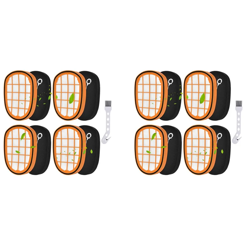 8er-Pack Filter für Speedpro Max Aqua Handstaubsauger FC6812 FC6813 FC6822 FC5005/01 Ersatzfilter A62X