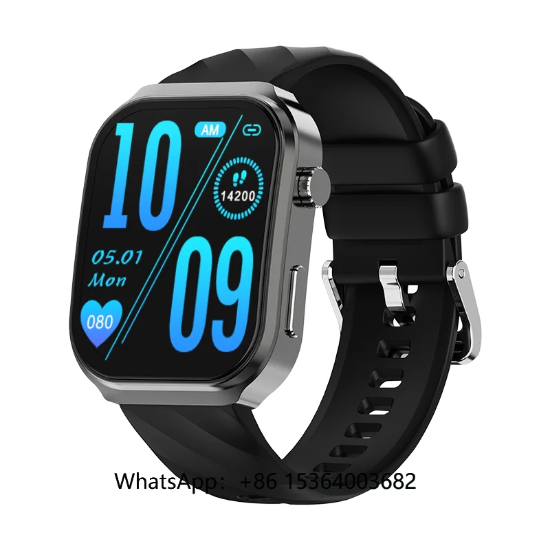 

TJXL- 2024 New Arrivals 2.2 Inch square Watch Smart for Men Smartwatch Big Screen Relojes Smart Watch Sports Fashion 2023 U