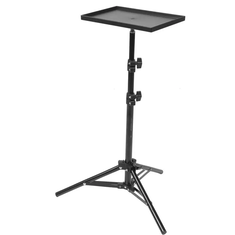 Support de projecteur pour ordinateur portable, 1 pièce, Support de trépied de projecteur, étagère de rangement réglable pour projecteur de table au sol