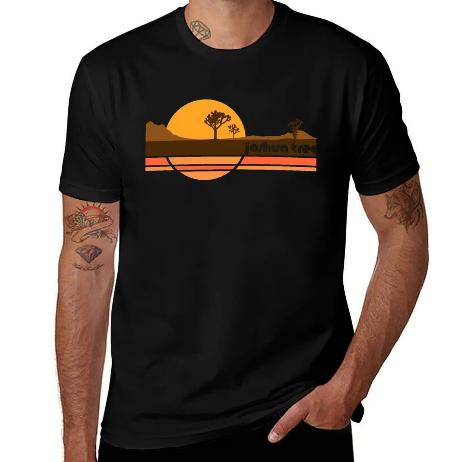 Joshua Tree 70s Style Tourist Souvenir T-Shirt hippie clothes customs sweat shirts, men