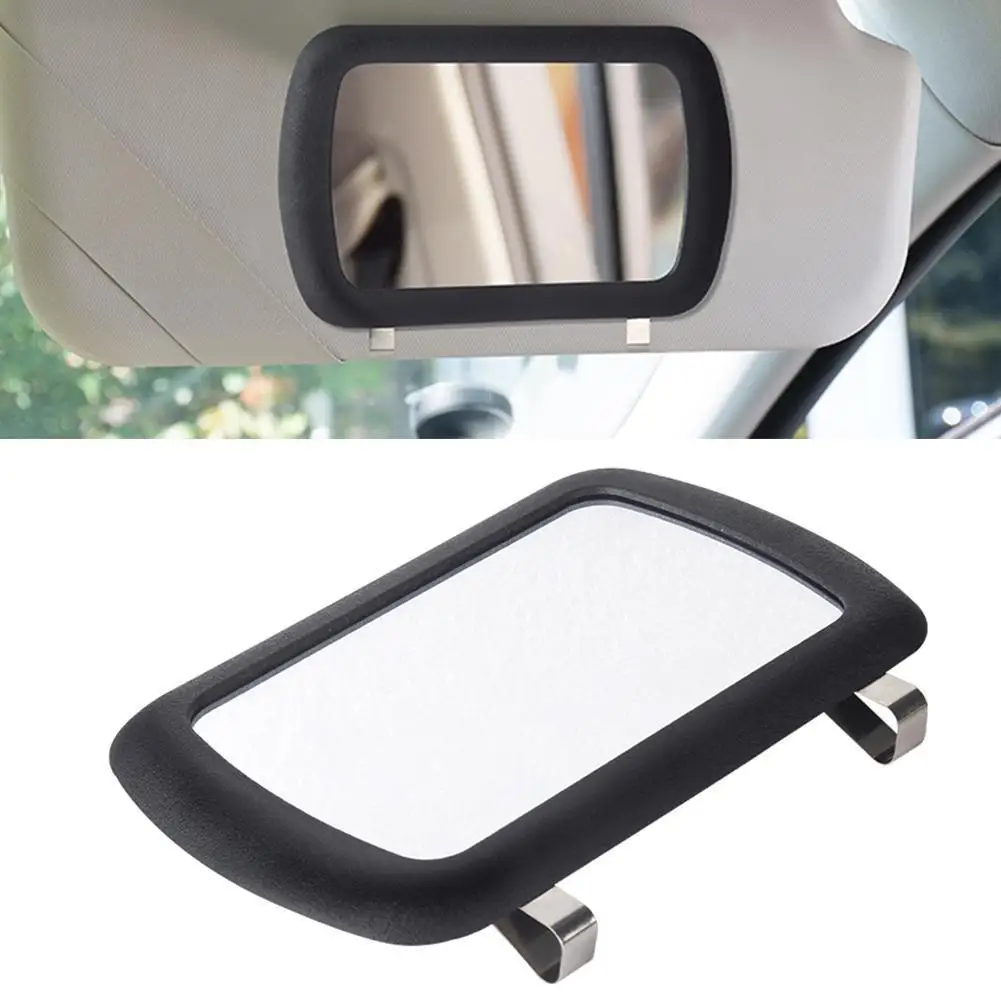 Car Ladies Makeup Mirror Vanity Mirror Car Sun Visor Decorative Mirror Universal Automobile Make Up Mirror Auto Interior Parts