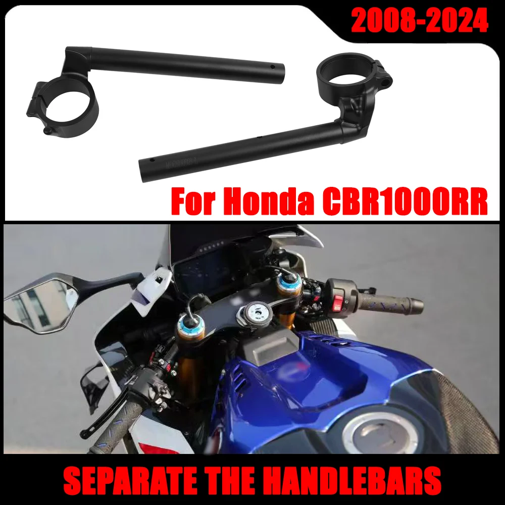 

Motorcycle Handlebar Original Clip On HandleBars Handle Bar Fork Tube For Honda CBR1000RR CBR 1000 RR CBR1000 RR 2008-2023 2024
