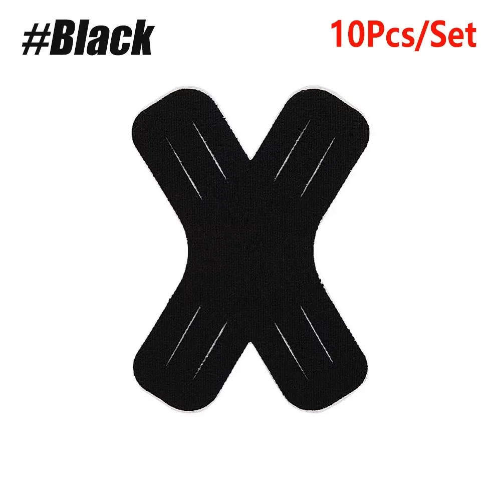 10Pcs/Set Waterproof Gym Kinesiology Tape Precut Muscle Protection At Joints X-Type Muscle Tape Breathable