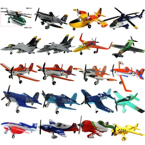 Planes Toys Dust Crophopper Skipper Dottie Ehsani Metal Diecast Fighter Aircraft Collectible Model Peripheral Toys Birthday Gift