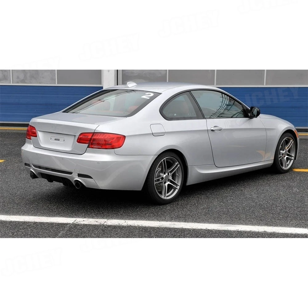 Gloss Black Car Rear Bumper Lip Diffuser Guard Styling for BMW 3 Series E90 M Sport Sedan 4 Door 2005-2012 Body Kits - view 2