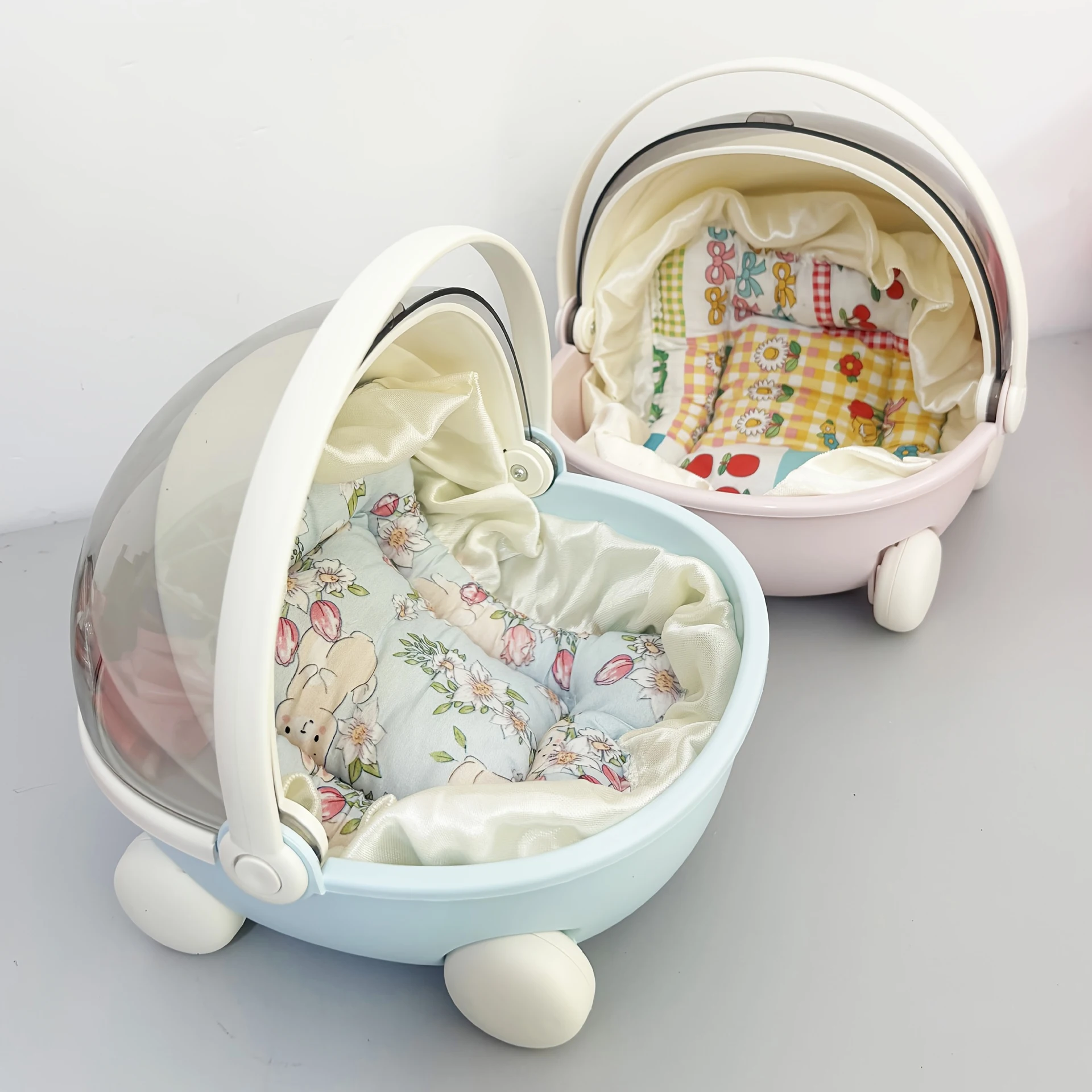 Niedliche Puppenschlafunterlage, Schlafmatte für Stubenwagen, geeignet für Baumwollpuppen und Plüschpuppen