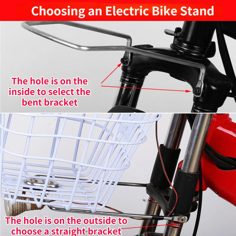 1pc robusto cestino da ciclismo per bicicletta cestino anteriore per bici cestino per bici elettrico supporto per Scooter per bici accessorio per