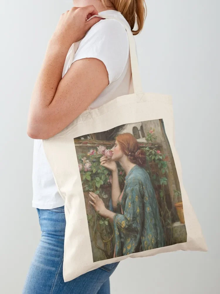 

The Soul of the Rose - John William Waterhouse - 1908 Tote Bag great bag Big bag women sac pour femme Women's handbag