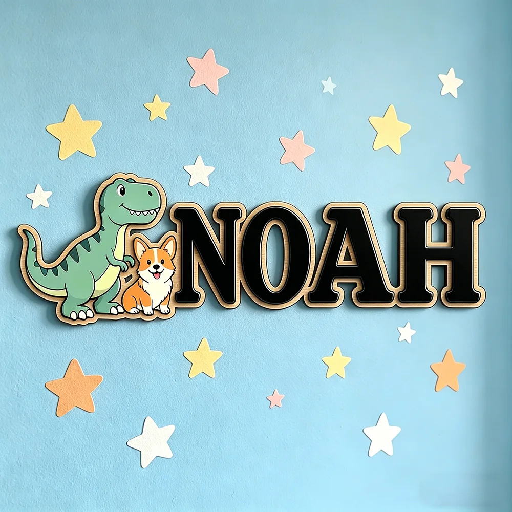 Personalized Green Dinosaur &  - огляд і ціна Baby Nursery Green