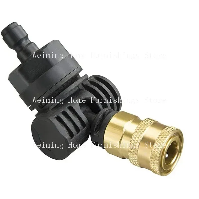 Car Pressure Washer Adapter 180 Degree Pivoting Quick Connect Adapter FOR WG620/630 Power Cleaner Connector 1pc