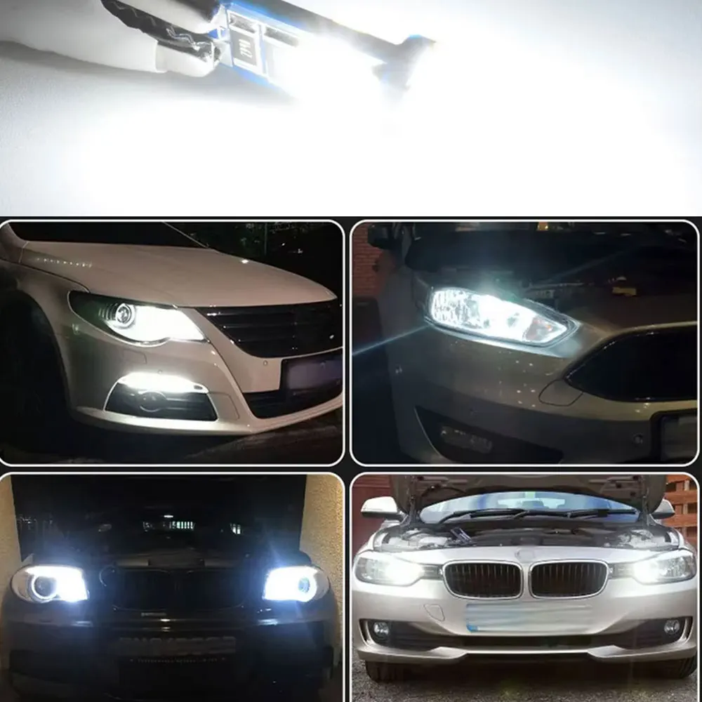 2x LED-Positionsleuchten für Volkswagen VW Golf 4 5 6 Plus Jetta 3 4 Amarok Bora Caddy 3 4 EOS FOX Canbus T10 W5W – Detail 2