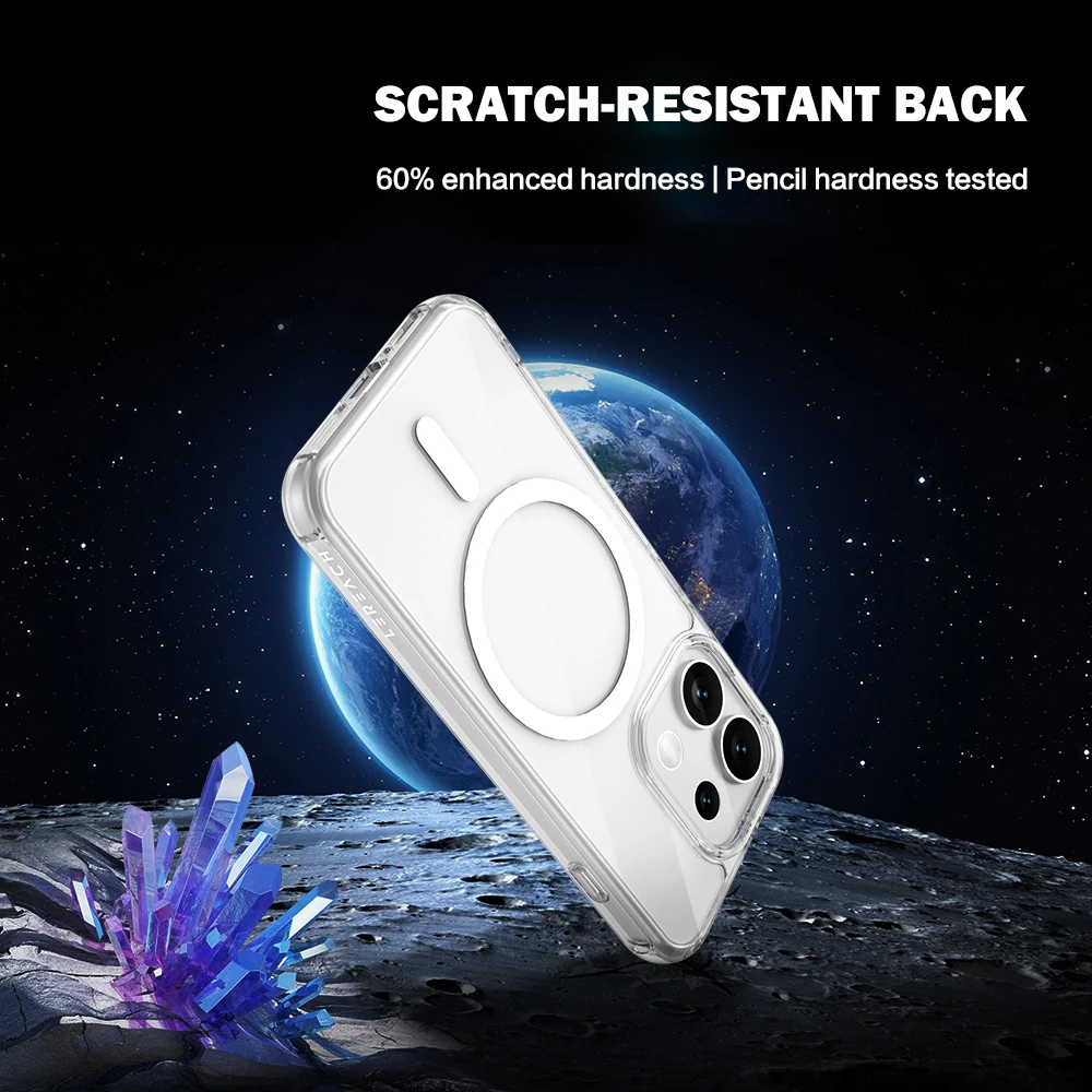 Für Oppo Reno 16 Pro Hülle Magnetische Hartcover TPU+PC Transparente Anti-Sturz-Handyhülle Für Oppo Reno 16 – Detail 6