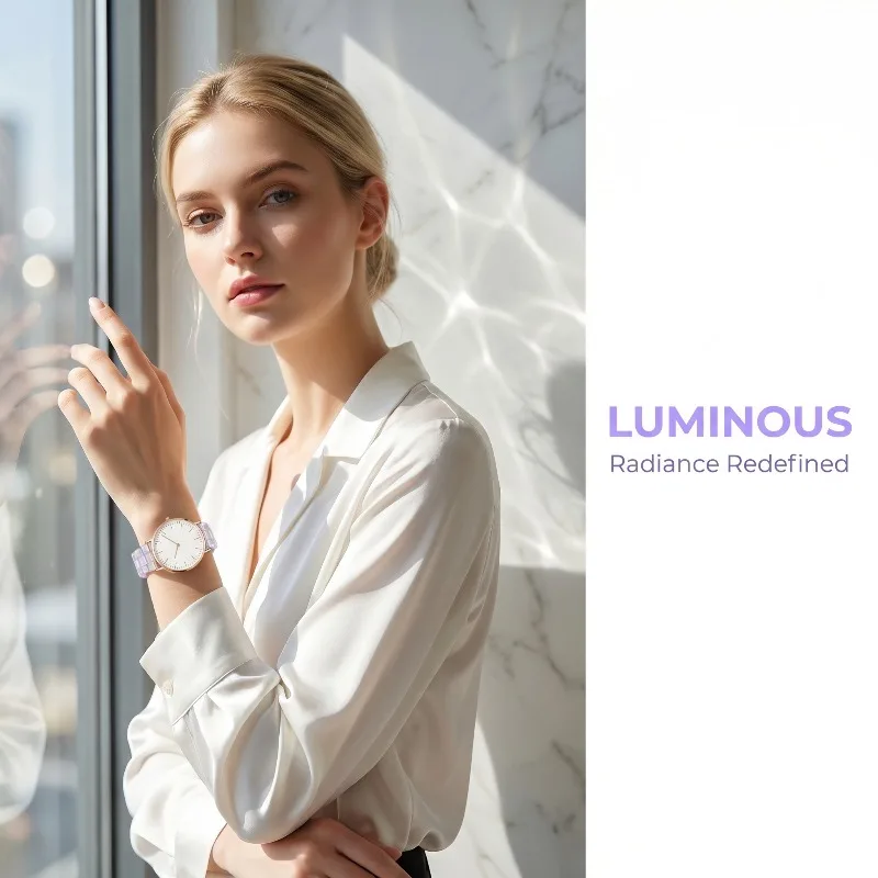 Minimalist Women Watches Fashion Laser Transparent Band Quartz Watches for Woman Casual Ladies Wristwatches Clock reloj mujer