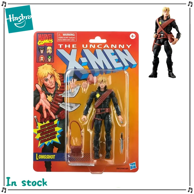 Hasbro-figura Original de Marvel Legends Series x-men The UNCANNY Longshot, modelo de Anime, colección de juguetes