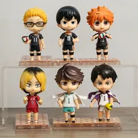Tetsuro Kuroo kageyama Tobio Oikawa Tooru Ushijima Wakatoshi Q Ver. Anime Cartoon PVC Action Figure Toy