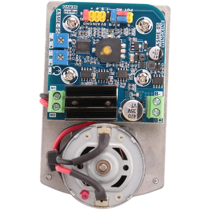 

ASMC-04A Цифровой сервопривод с супер крутящим моментом, 12–24 В постоянного тока, 300 ° Рулевой механизм модели самолета MAX для большого робота-манипулятора Servo-A25R