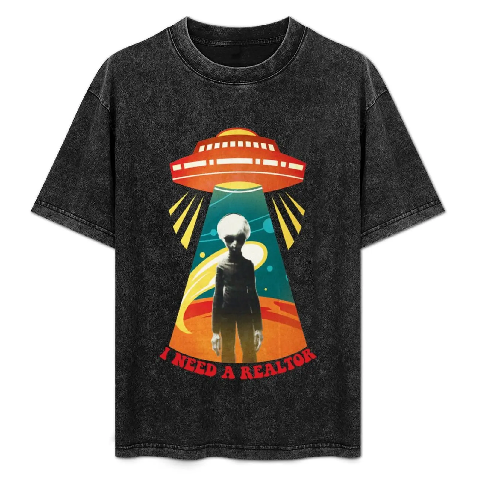 

Intergalactic Homeowner T-Shirt Street Art Print Tee Shirt