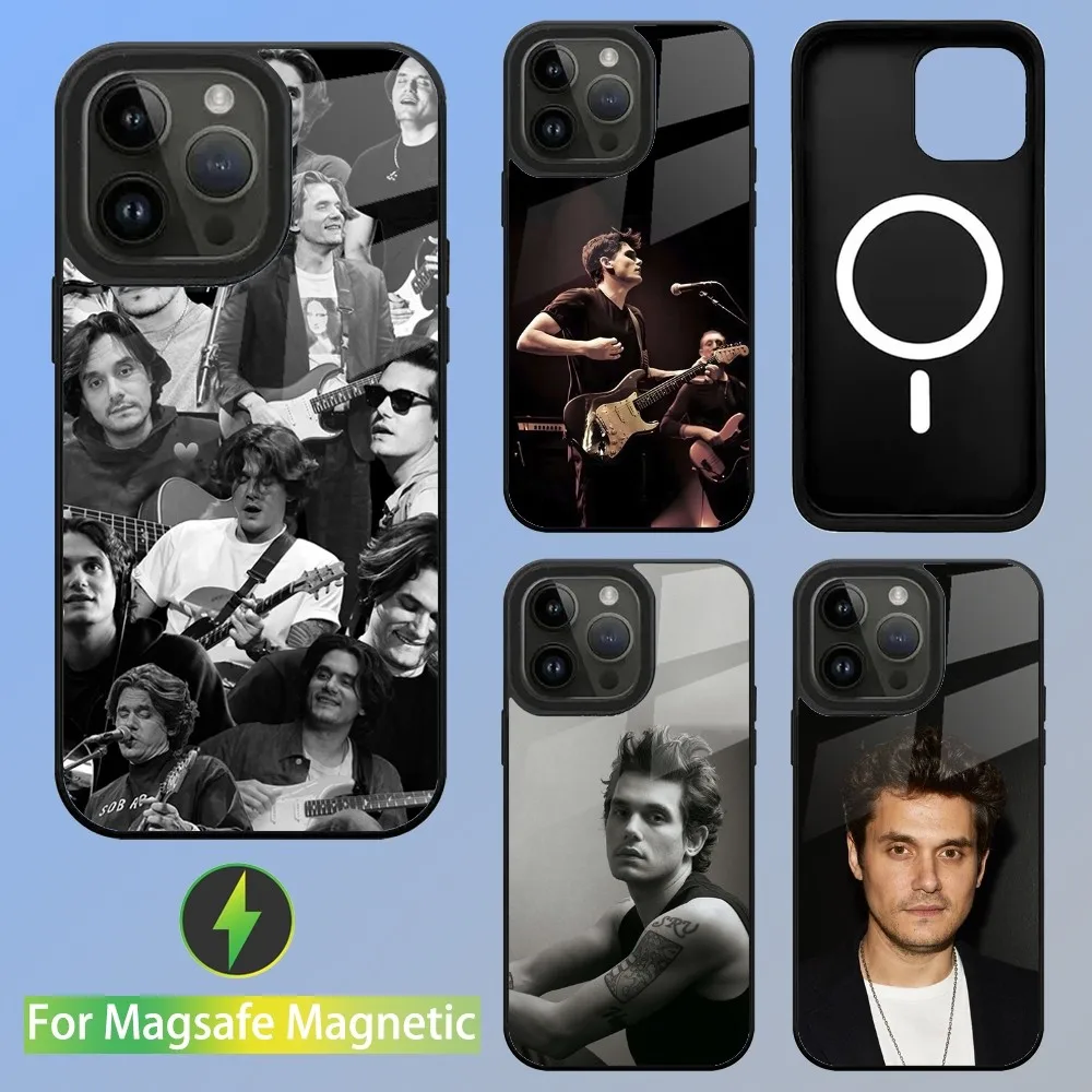 

John Mayer Phone Case For iPhone 15,14,13,12,11,Plus,Pro,Max Mini Magsafe Magnetic Wireless Charging