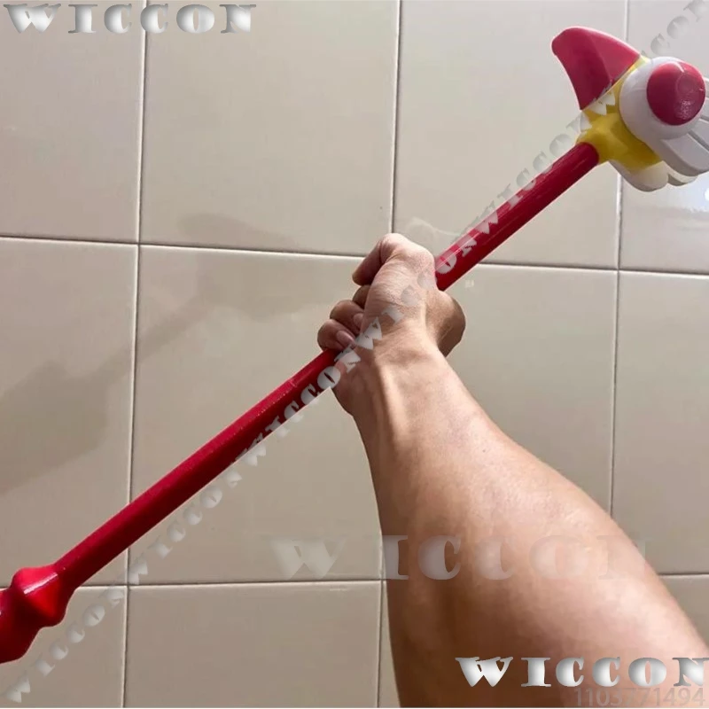 Cardcaptor Sakura Sakura Magic Wand Birdshaped Staff Toy Cosplay Prop Anime Girls Anime Card Cosplay Captor Comic Con Festival view 5