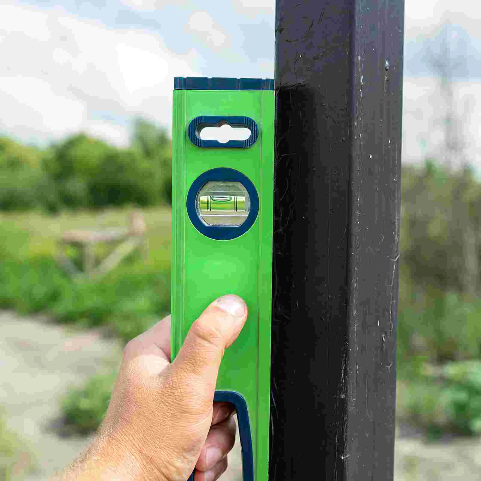 50 Pcs Small Level Bubble Measuring Instruments Tool Levelling Fluorescence Florescent