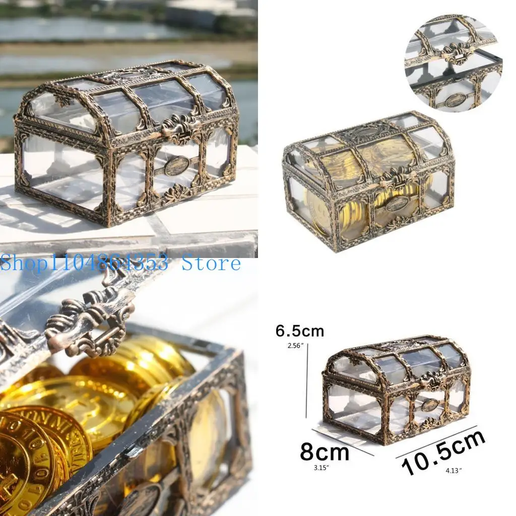 

652F Transparent Storage Box School College Office for Teens Girls Adults