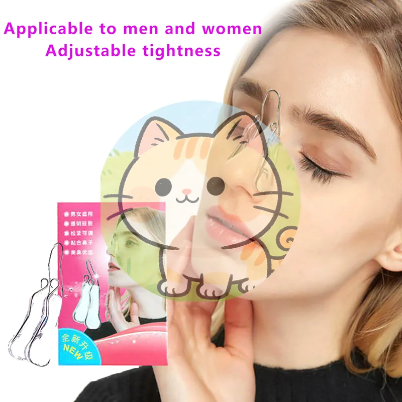 *1Pc Nose Up Lifting Shaping Shaper Orthotics Clip Beauty Nose Slimming Massager Straightening Clips Tool Nose Up Clip Correcto
