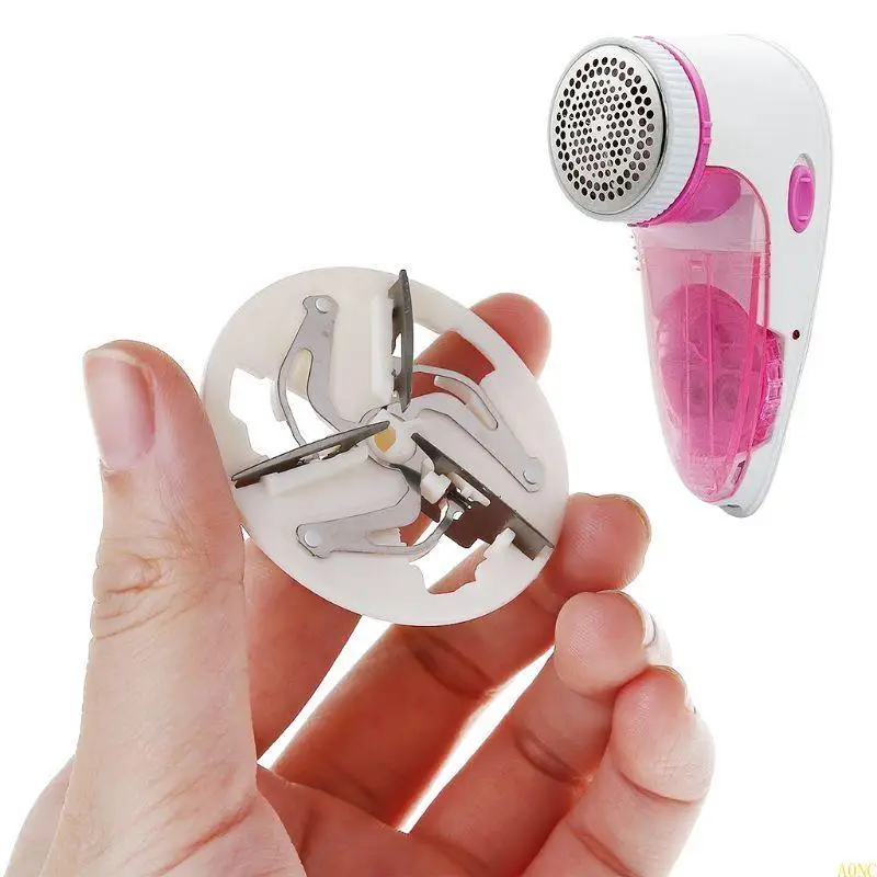 A0NC Paño afeitar tela para maquinilla afeitar, cuchillas reemplazables, removedor pelusa, ropa, bola