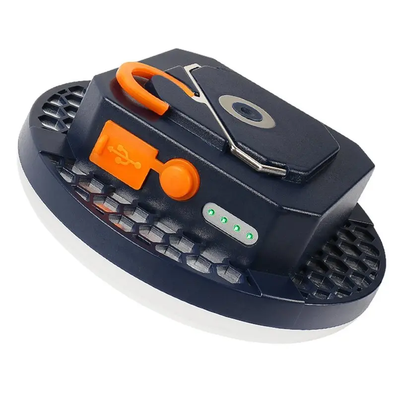 ABMH-Power Display& Air Cooling, Highlight Emergency Charging LED Camping Light For Outdoor Adventures