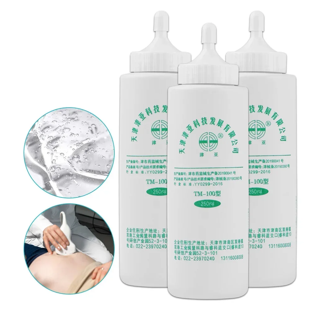 250ML Ultraschall Übertragung Gel Kupplung Leitfähige Gelee Couplantat Ultraschall Kalten Gel Für Laser Haar Entfernung Schönheit Maschine