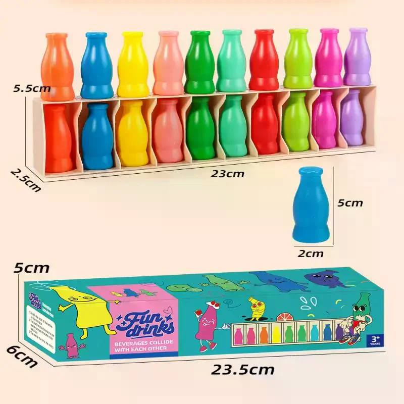 ของเล่นจับคู่สีสำหรับเด็กปฐมวัย ฝึกความจำ เกมกระดานแบบอินเทอร์แอคทีฟ ปริศนา ของเล่นสำหรับงานปาร์ตี้คริสต์มาส ฮาโลวีน ของขวัญ