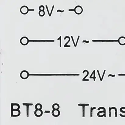 Doorbell Installation 8V 12V 24V Output 220-240V Input Fits Electrical Junction Boxes Low Standby Power Consumption