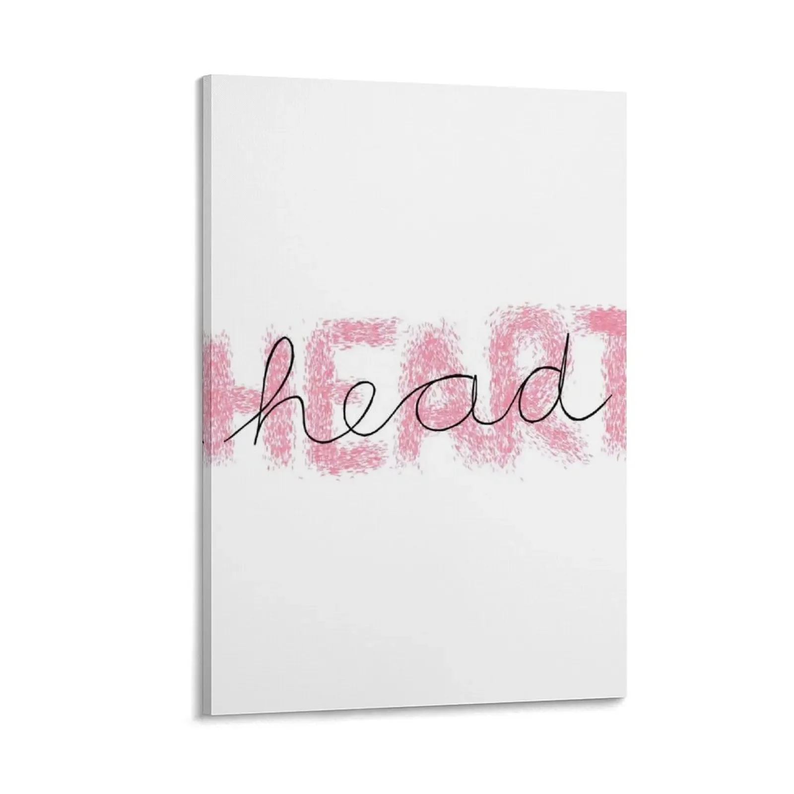 

The Heart or Head Print Canvas Painting vintage home decor house decoration decorative wall poster