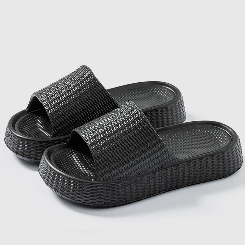 Asgard 여성 여름 플랫폼 슬리퍼 편안한 부드러운 바닥 미끄럼 방지 하우스 욕실 슬라이드 새로운 두꺼운 단독 EVA 비치 샌들