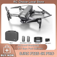 SJRC F22S 4K Pro Drone With 5G WIFI GPS HD Camera RC Drones 3.5KM 2-axis EIS Gimbal Obstacle Avoidance Quadcopter Outdoor