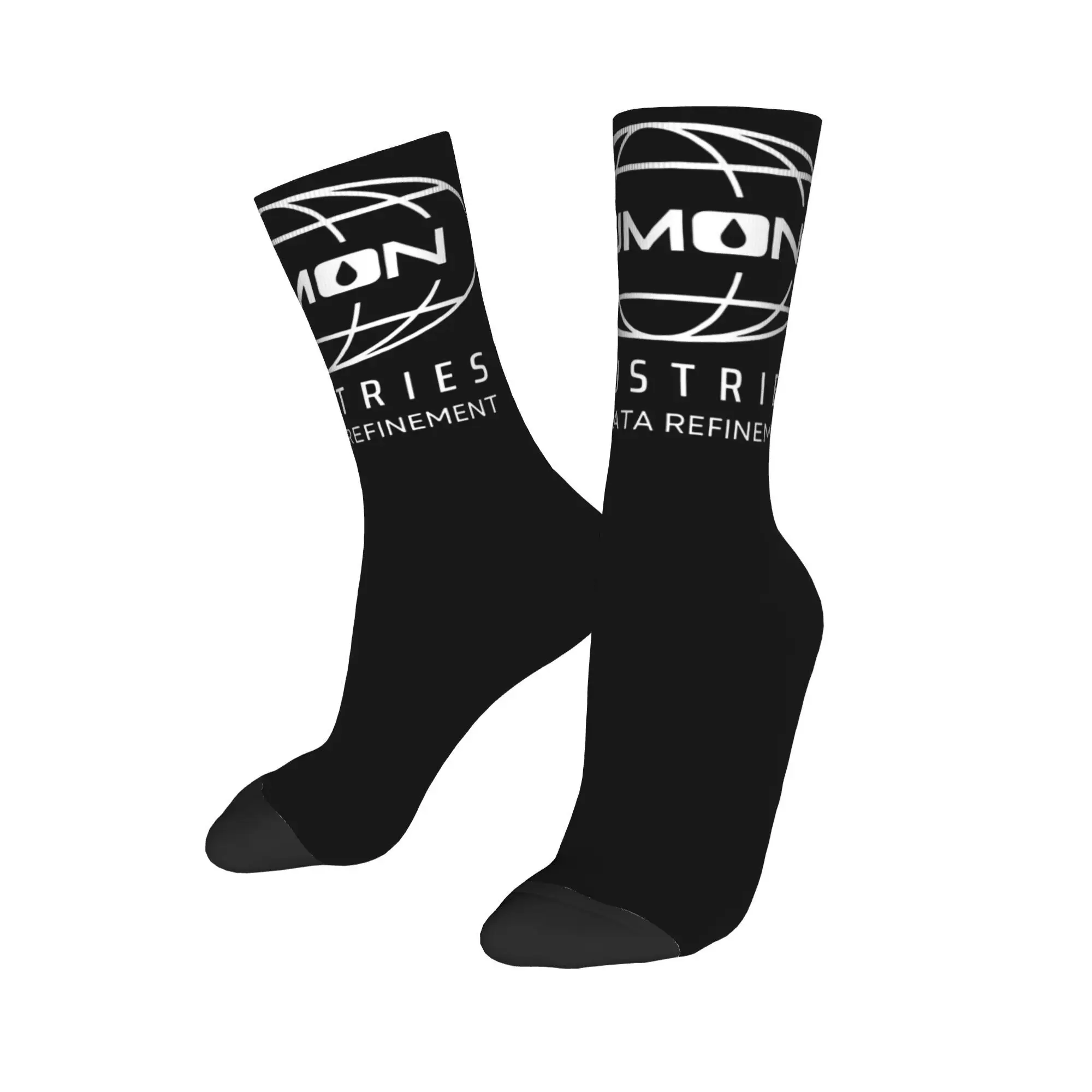 Lumon Macrodata Refinement Theme Design Dress Socks Merch for Sports Wear Cozy  Printed Socks