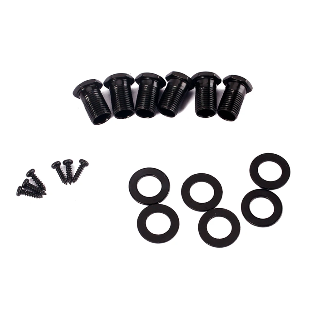 

Machine Heads for Guitar Tuner 42x22x16mm Gold Red Style 6 Washers 6 Screws Electric Acoustic Tuning Pegs Round